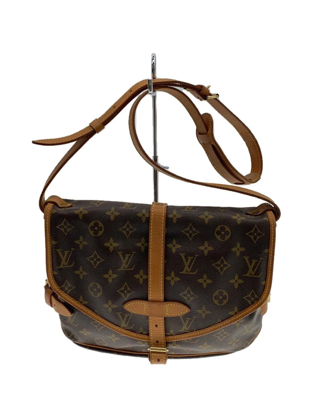 Louis Vuitton Saumur Monogram Canvas Brown